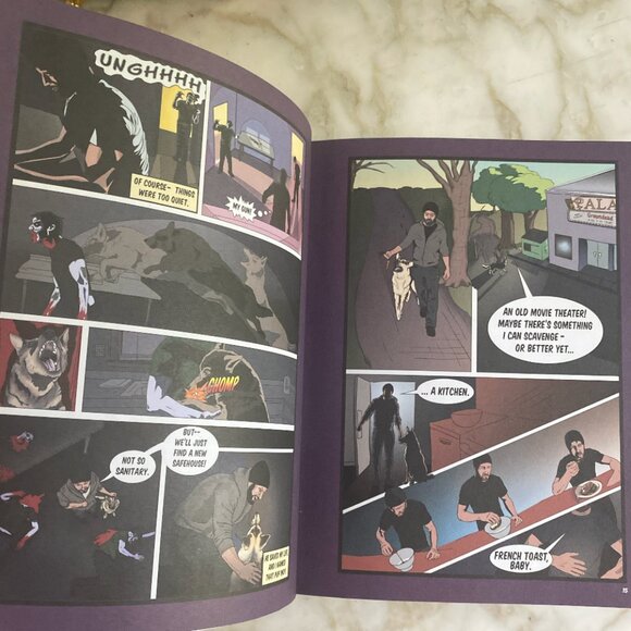 RARE out of print The Vegan Zombie Cook Book (now a movie) by Chris Cooney & Jon - Picture 6 of 6